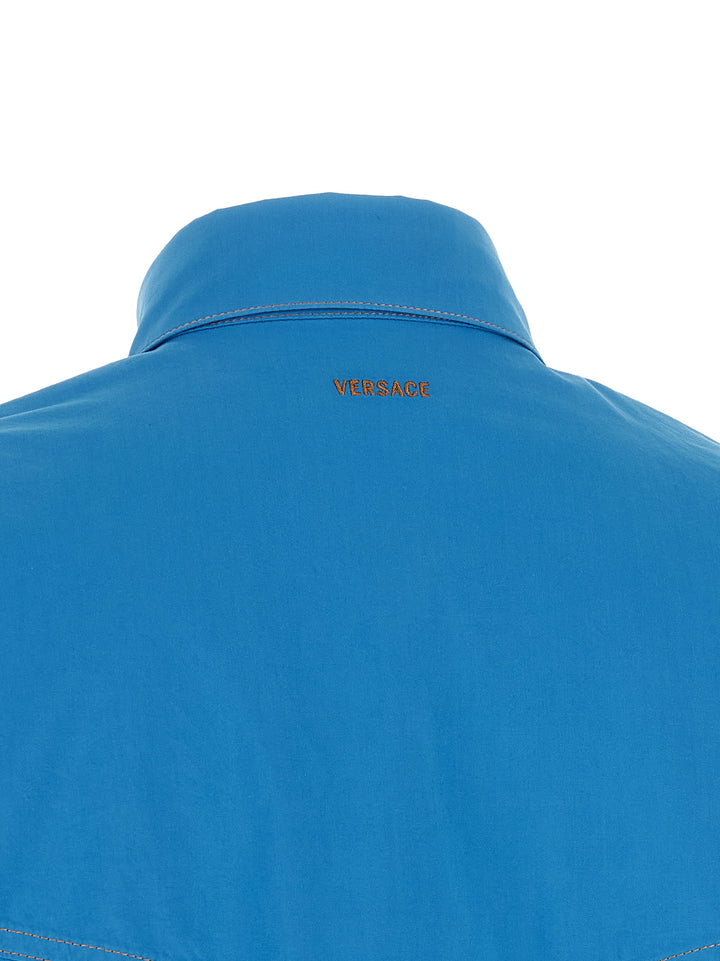 Versace Medusa Shirt and Blouse - Blue | 5bafbfd6488667b832f0171eea99217d1159a268