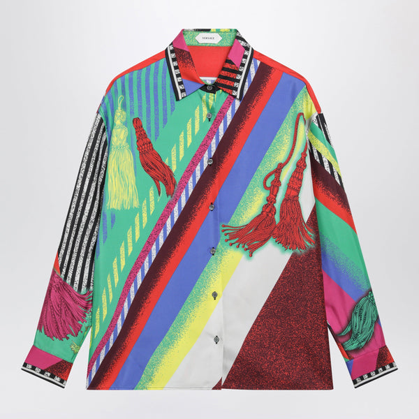 Formula 6 Multicolored Silk Twill Shirt