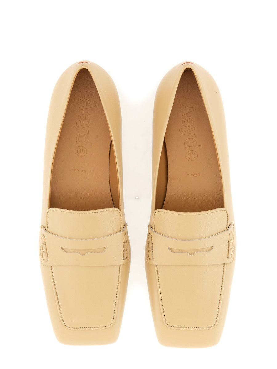 Aeyde Loafers - Beige | Wanan Luxury
