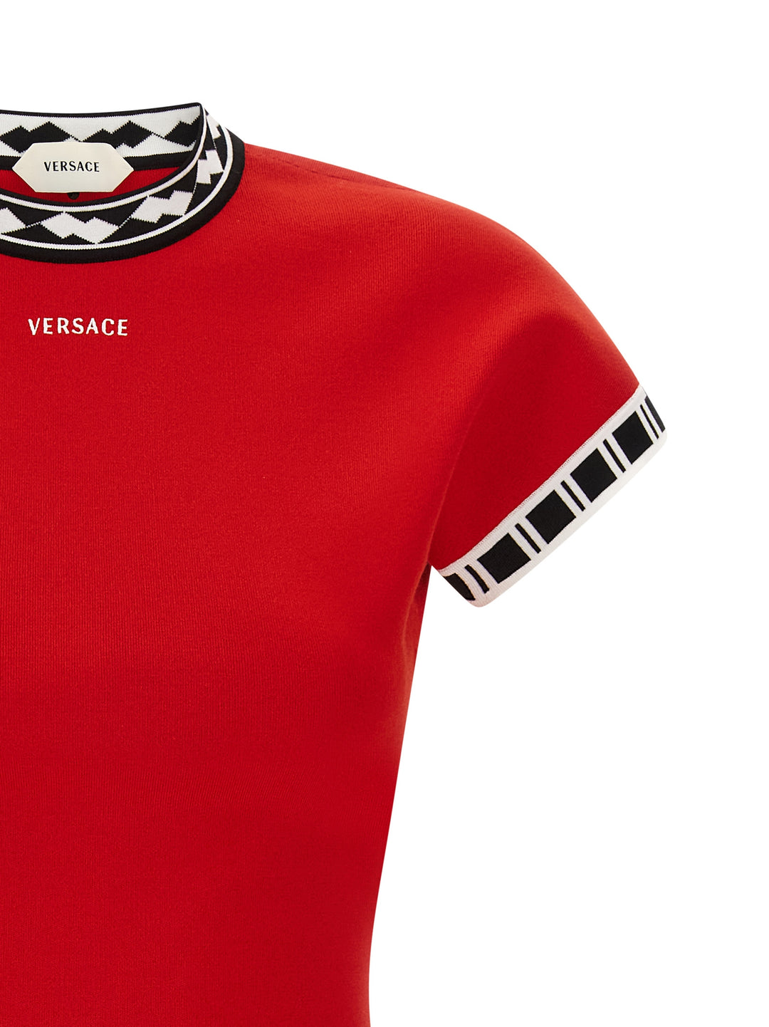 Versace Versace Logo Dresses - Red | dd524480cea280f379ae9c68029b47d1c91e49ee