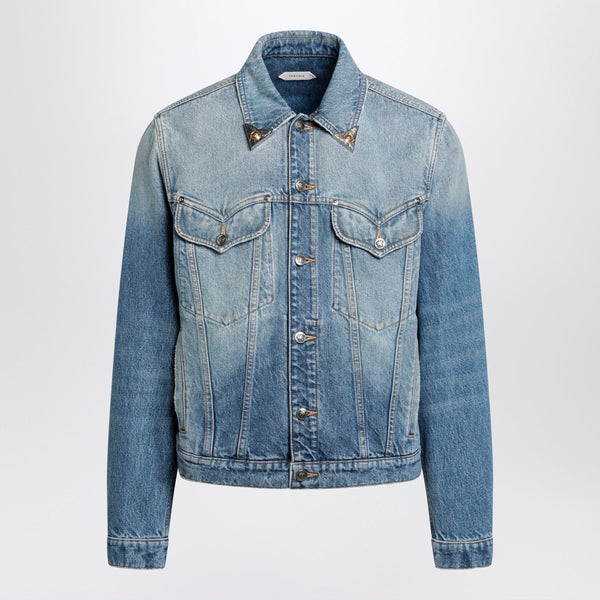 Medium Blue Stonewashed Denim Jacket