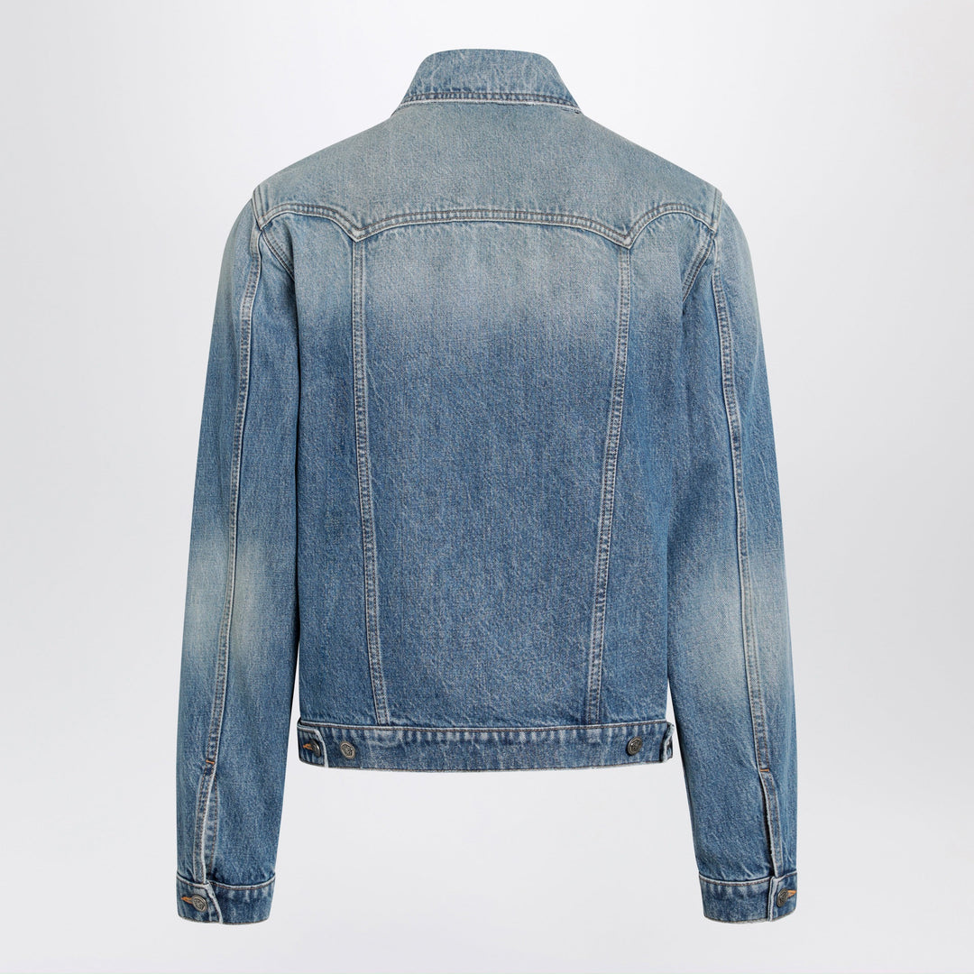 Versace Coats & Jackets - Blue | c703bd6338c0d240378e7ab1e45272d12f1480c2