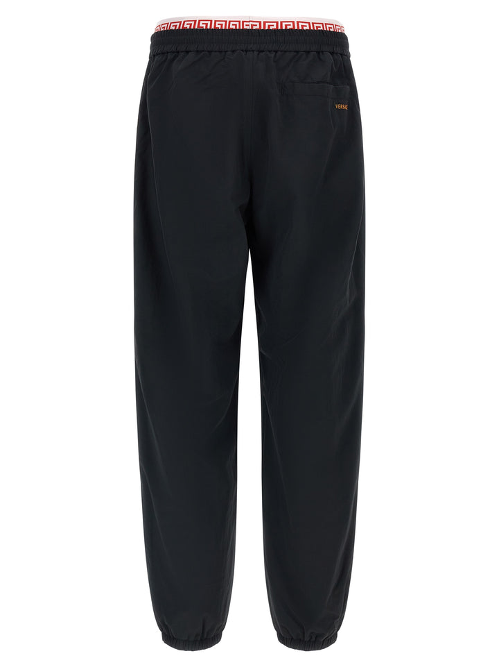 Versace Greca Pants - Black | 588479a3d151c29f2df51a40570d6002e6c987ce