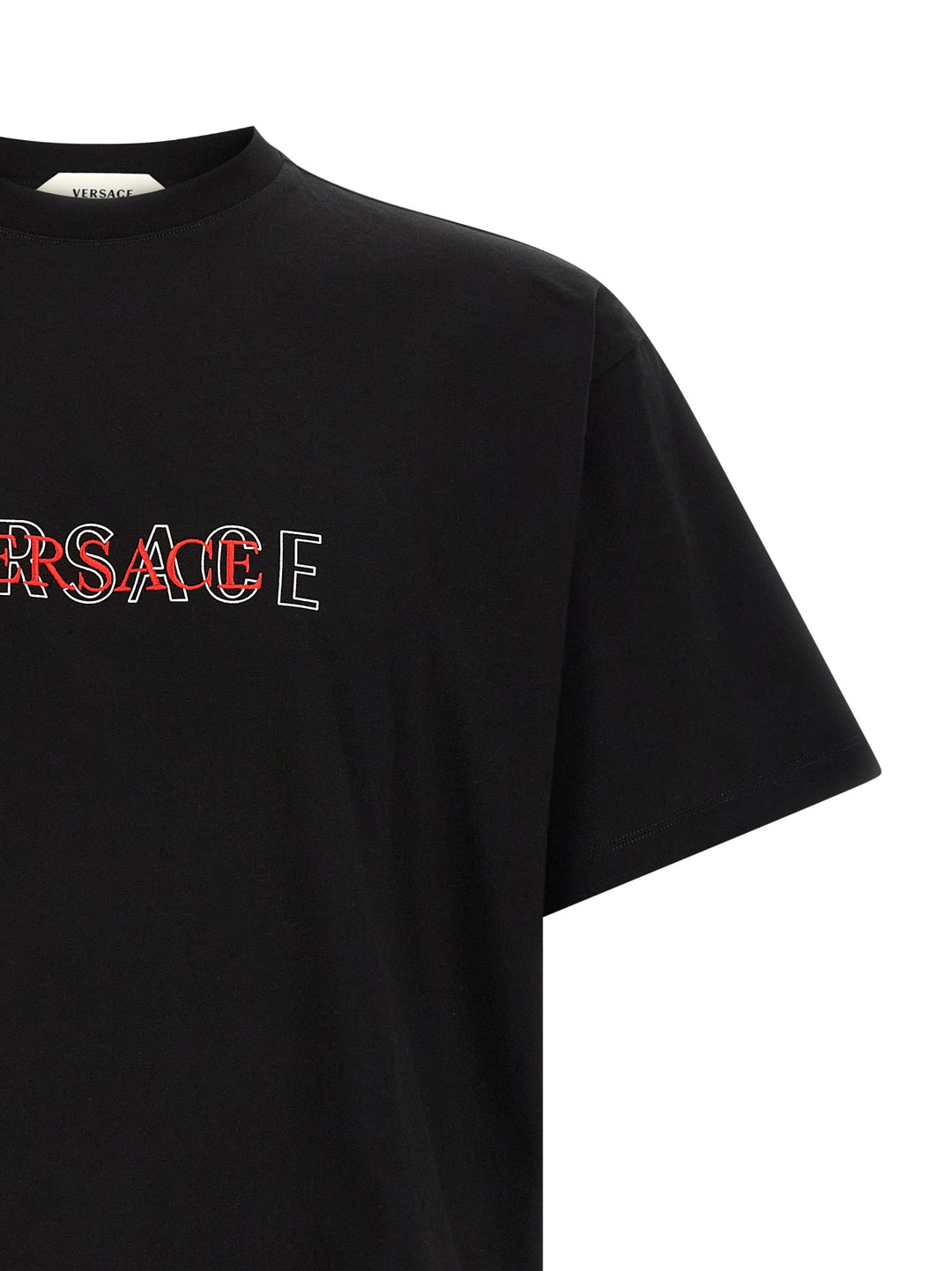 Versace Versace Logo T-shirt - Black | 444d205605172090662d3d81825d7216da002cbb