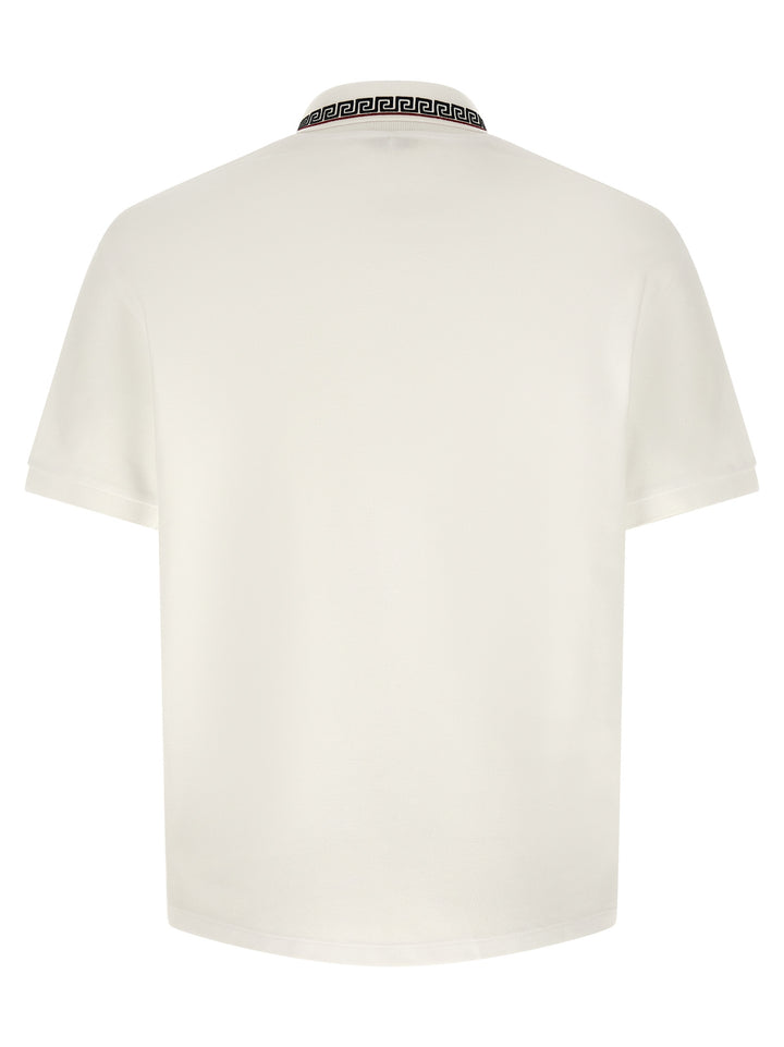 Versace Greca Polo - White | 29851bb85260aecc86898dd457328c6dafcb2c7d