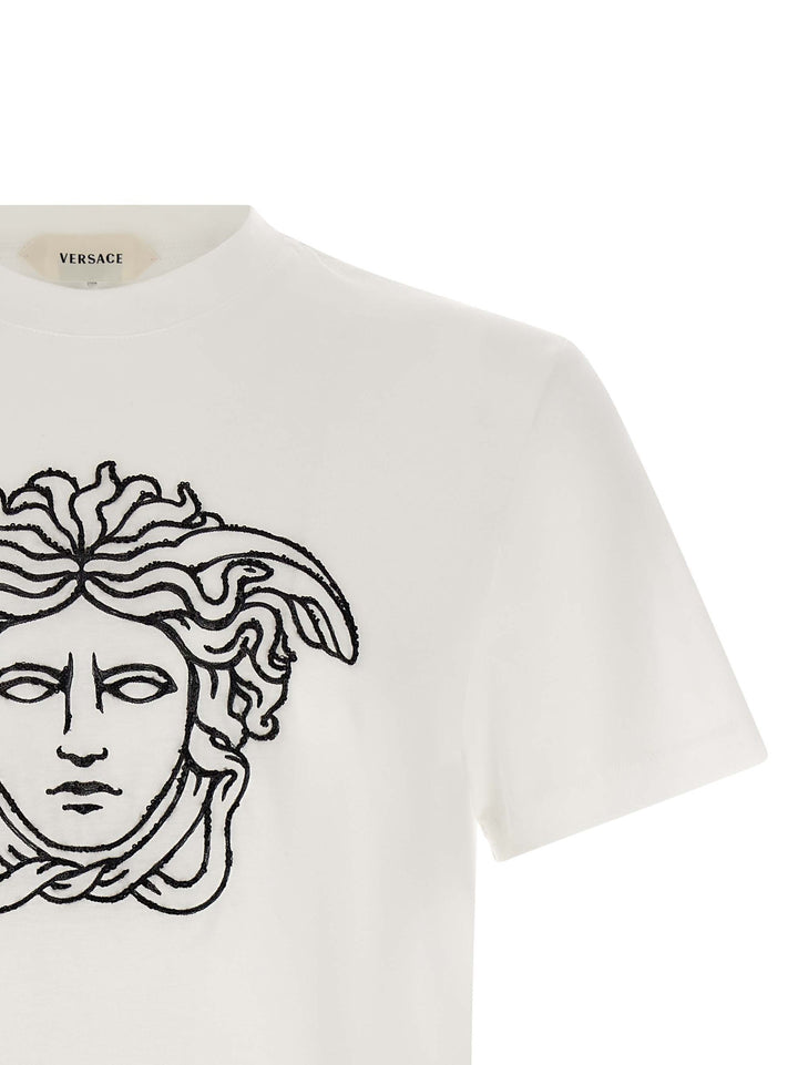 Versace Medusa T-shirt - White/Black | ba923ac96ea253be7cf5b9b1394d18379ea4cede