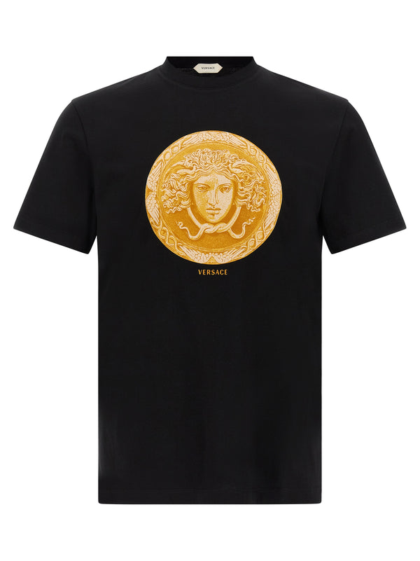 Medusa Coin T-Shirt Black