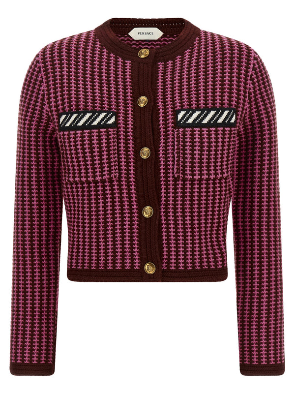 Crochet Cardigan Sweaters And Cardigans Pink