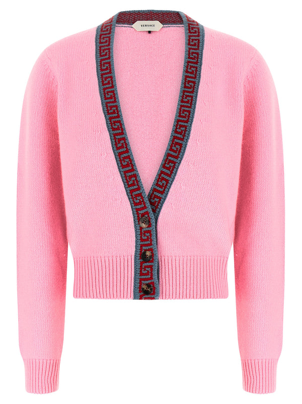 Wool And Cashmere Cardigan Sweaters And Cardigans Pink