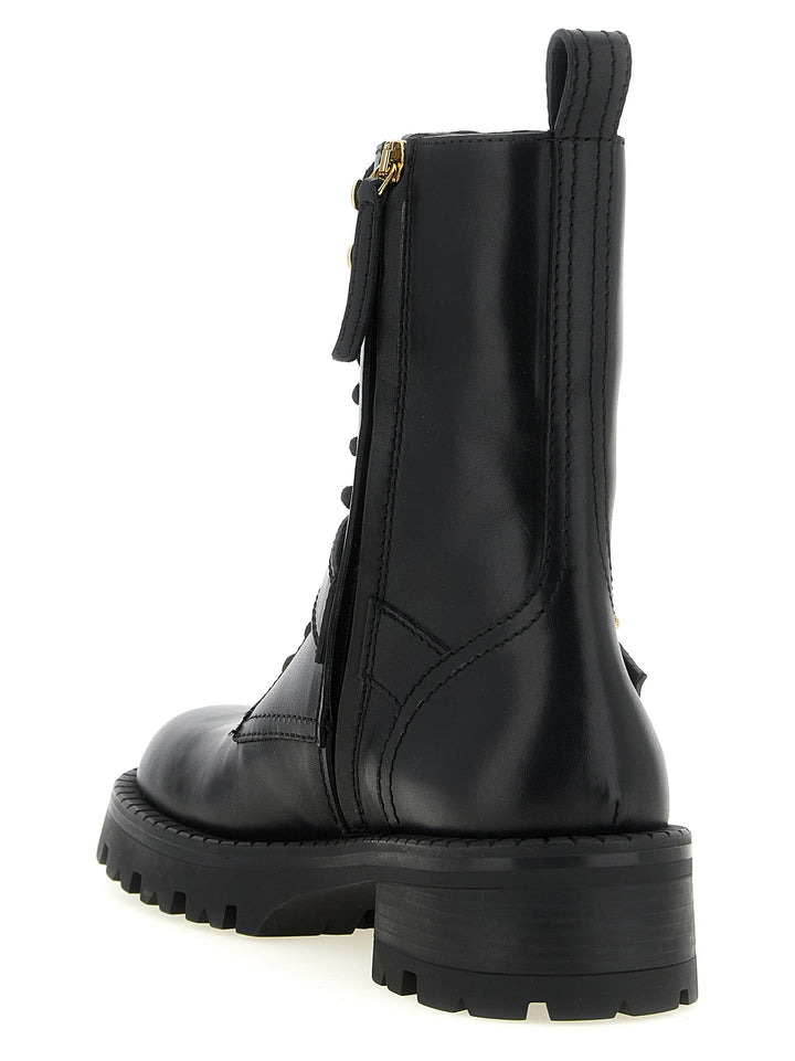 Versace Ankle Boots With Buckle Boots and Ankle Boots - Black | dd0f79bb7435472da30d4344971a47b9ca7fb7d7