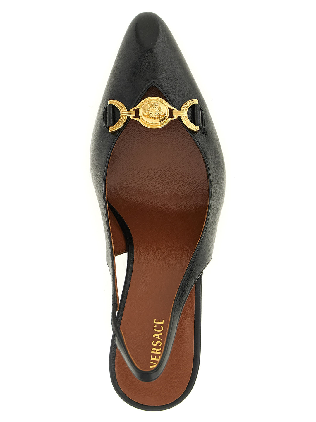 Versace La Medusa Pumps - Black | dd4cab1d36d69373cd64829db94fe1431ac1d544