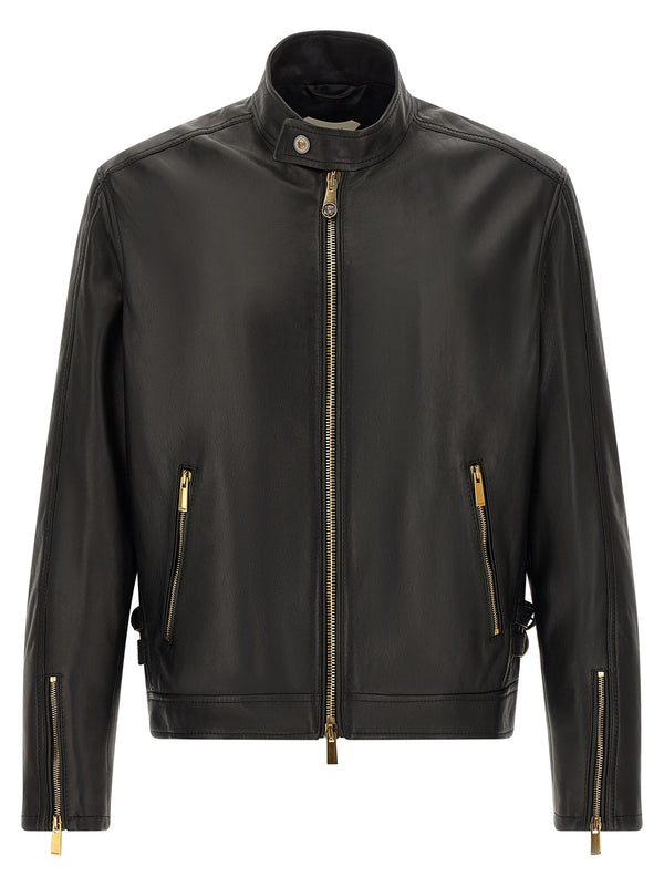 Biker Jacket Puffer Jackets Black