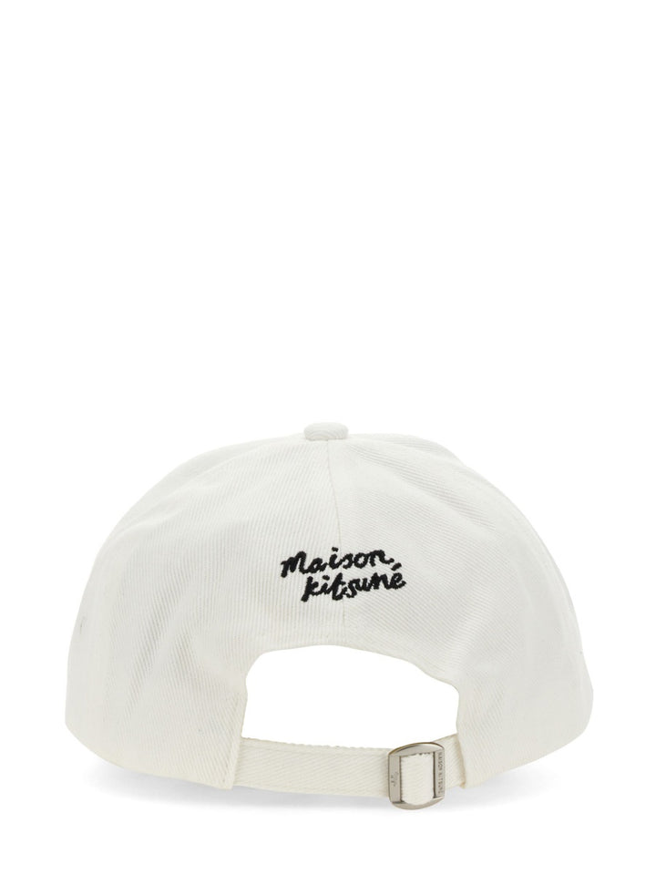 Maison Kitsuné Hats - White | Wanan Luxury