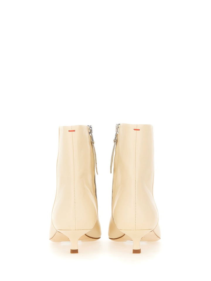 Aeyde Boots - White | Wanan Luxury