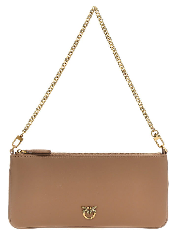 Horizontal Flat Clutch Beige