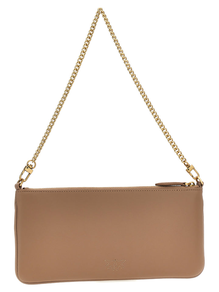 Horizontal Flat Clutch Beige