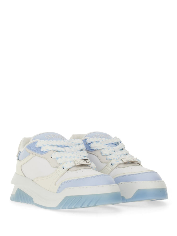 Versace Sneakers - White, Light Blue | Wanan Luxury