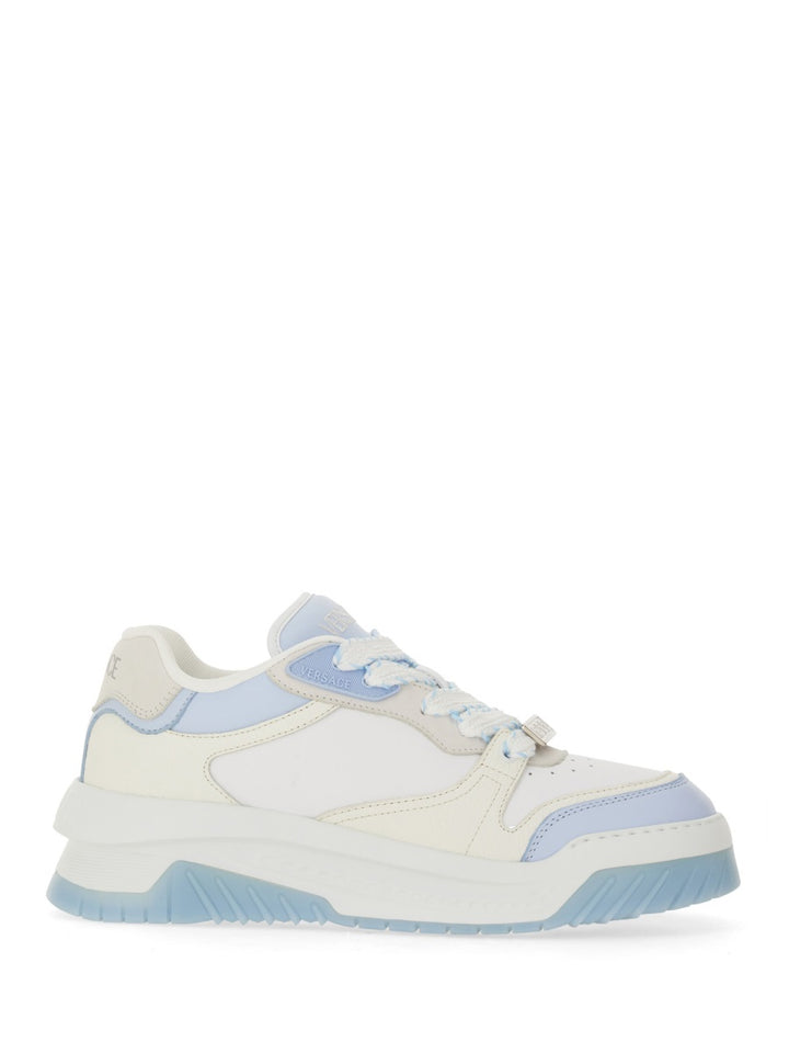 Versace Sneakers - White, Light Blue | Wanan Luxury