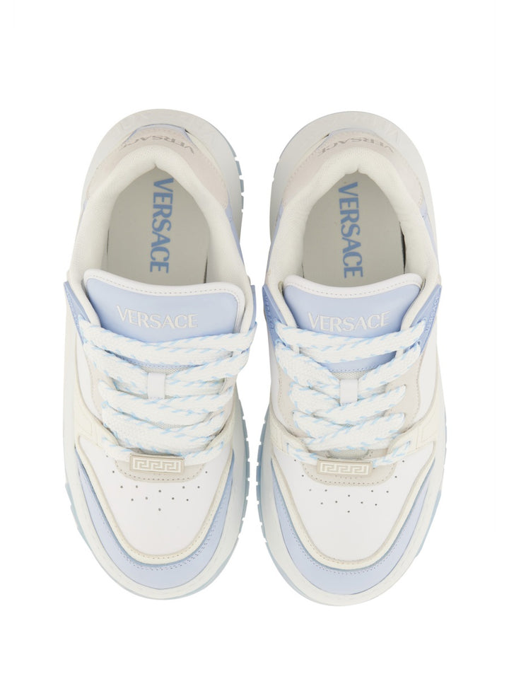 Versace Sneakers - White, Light Blue | Wanan Luxury