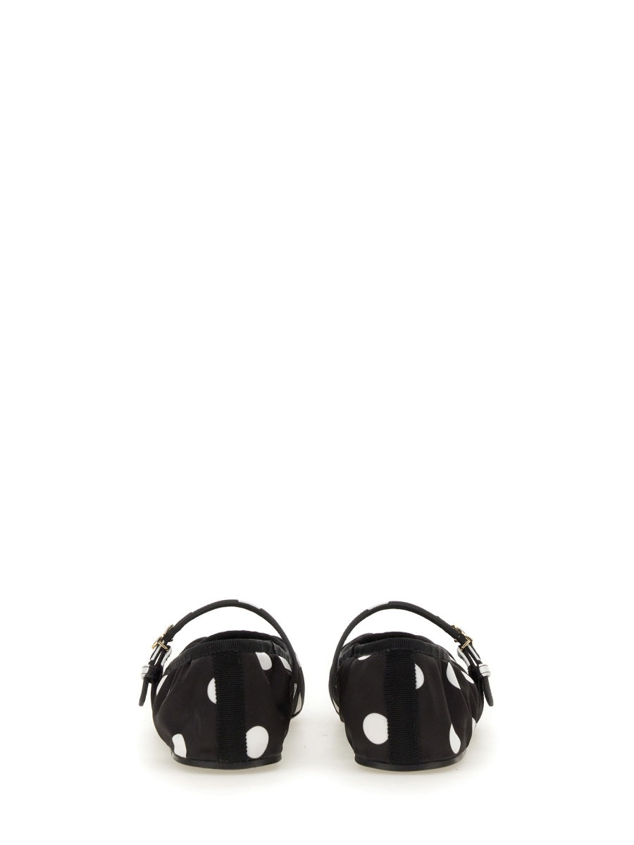 Dolce & Gabbana Flat Shoes - Black | Wanan Luxury