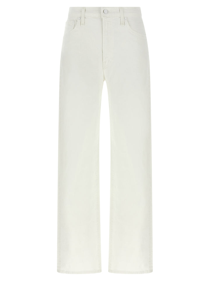 Mother The Dodger Sneak Jeans - White | 692f012b50530c40fb1e1323cb67be90cac49201