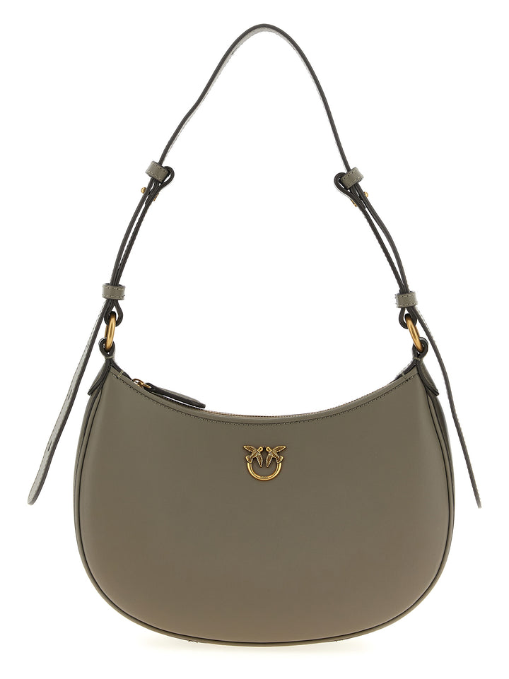 Pinko Half Moon Mini Shoulder Bags - Beige | 79e80db167ebcbc72bb2559416e029388544ef11