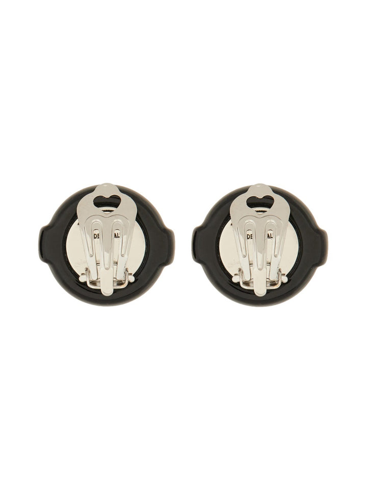 Fiorucci Earrings - Black | Wanan Luxury