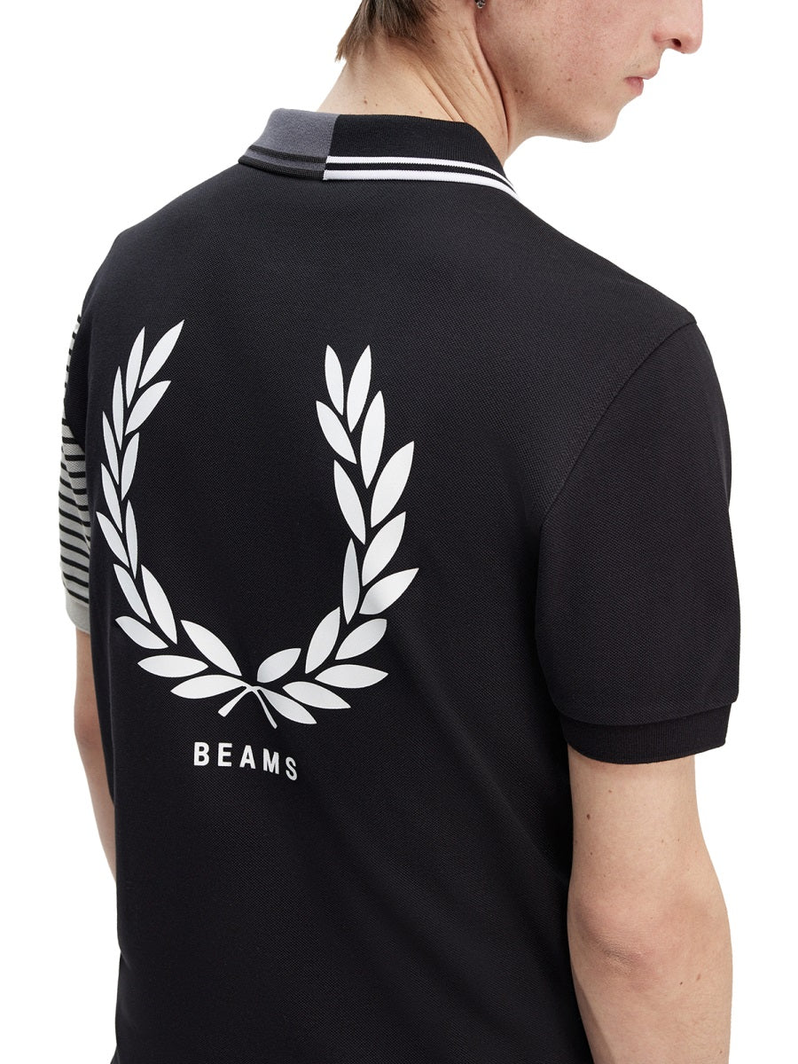 Fred Perry x Beams Polo - Black | Wanan Luxury