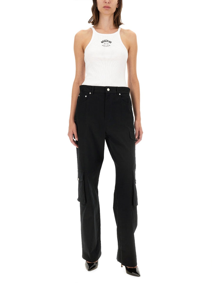 Moschino Jeans Pants - Black | e8de22f966acf32c69db9ce49c0a23fc9c646788