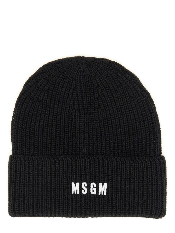 MSGM Hats - Black | Wanan Luxury