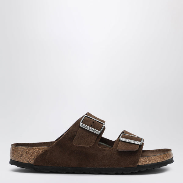 Brown Boston Clogs In Suede