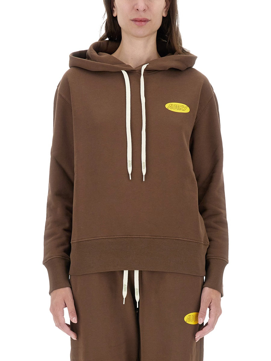 Autry Sweatshirts - Brown | Wanan Luxury