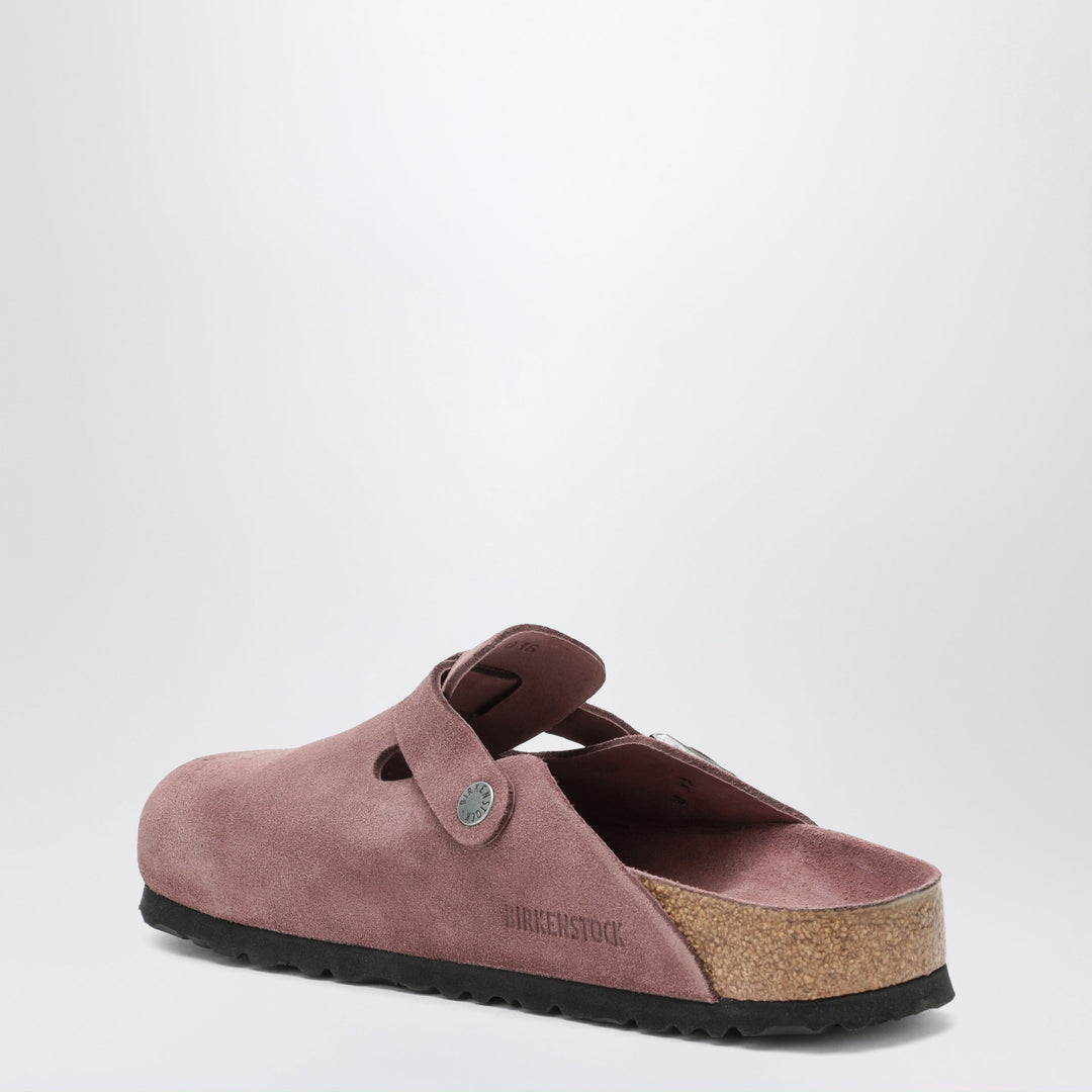 Birkenstock Zueco Boston Color Pimienta Suede