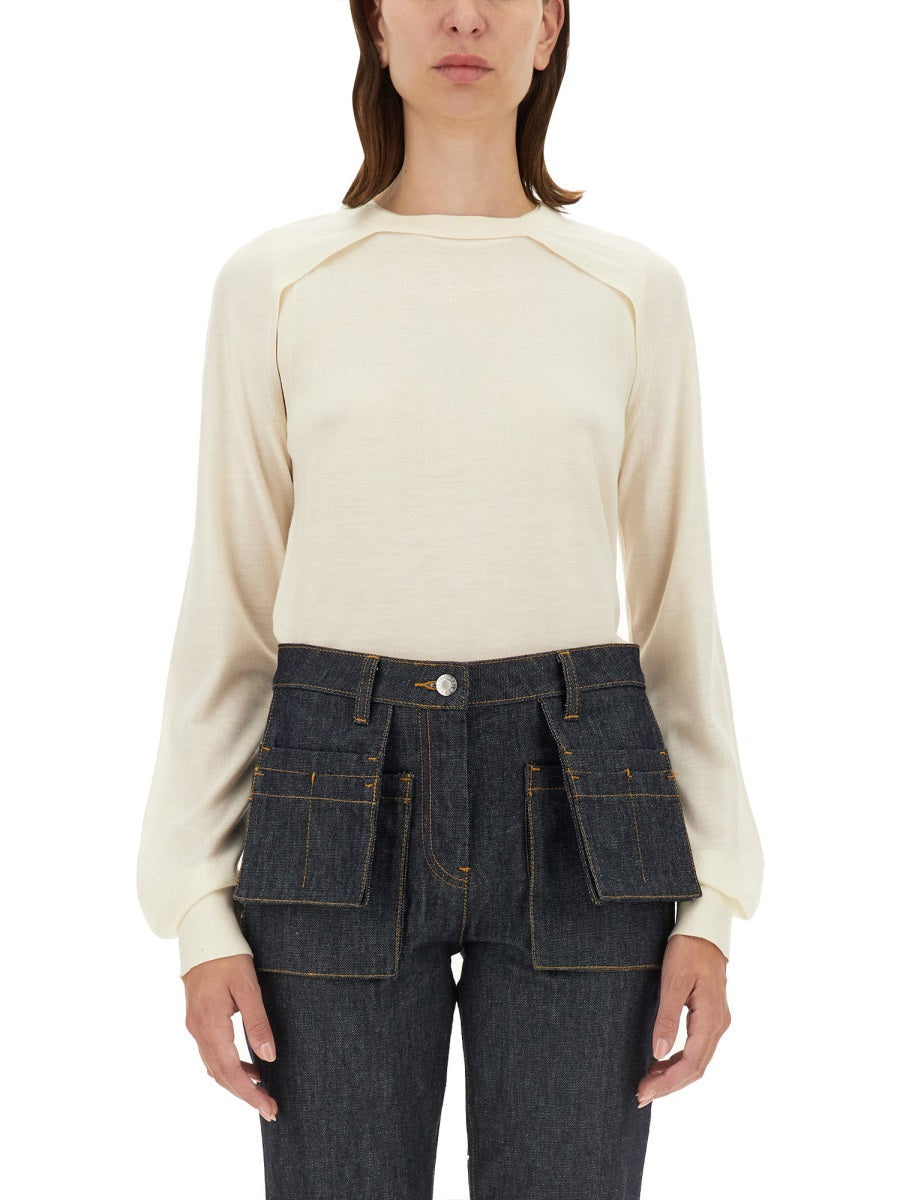 Helmut Lang Sweaters - White | Wanan Luxury