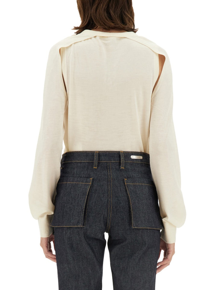 Helmut Lang Sweaters - White | Wanan Luxury