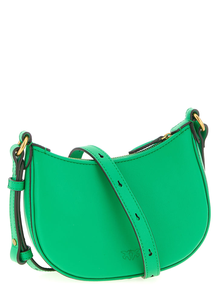 Pinko Baby Half Moon Shoulder Bags - Green | b204be9605e82eee736056c751fb78f3d02b1e70