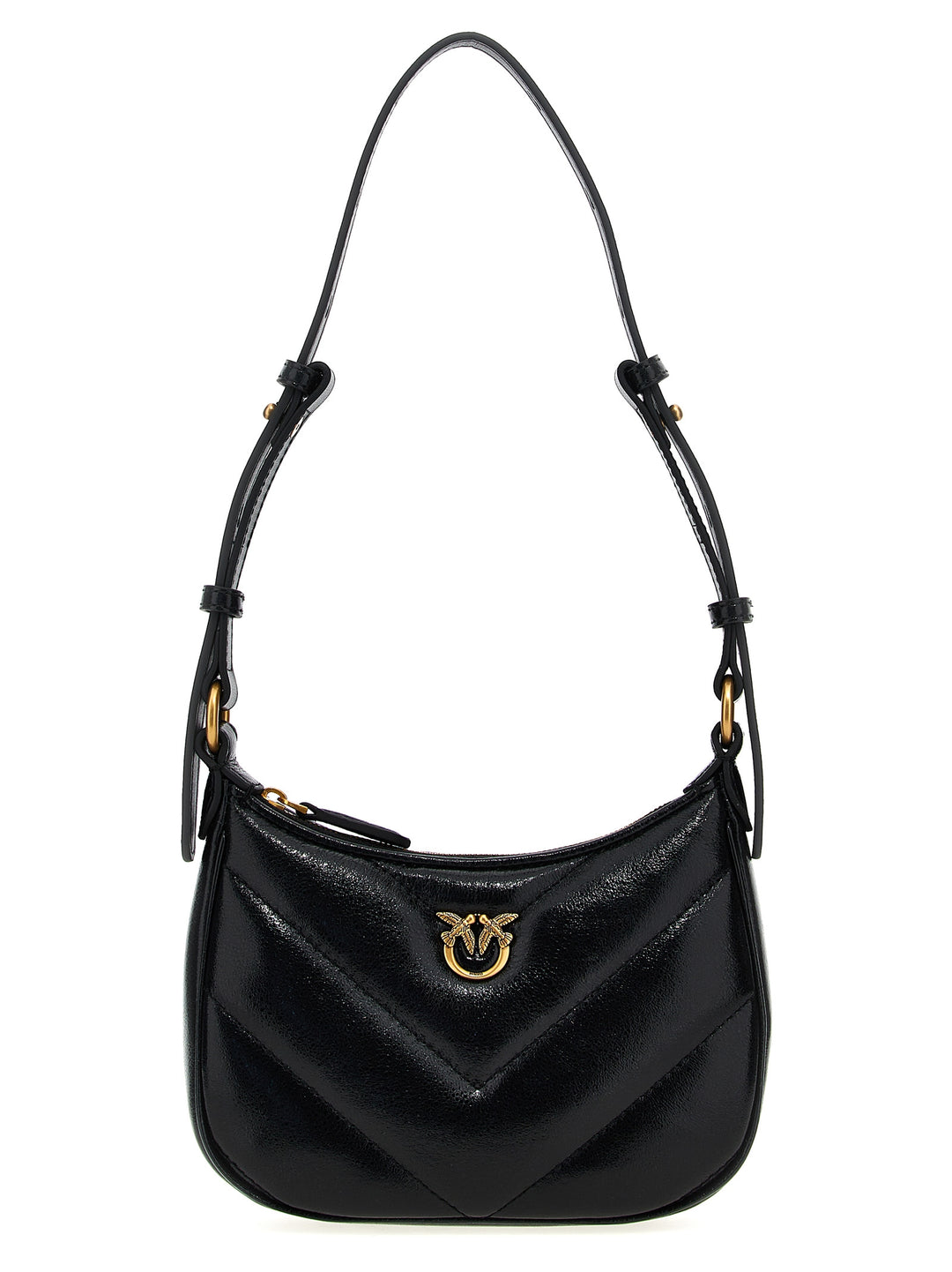 Half Moon Baby Shoulder Bags Black