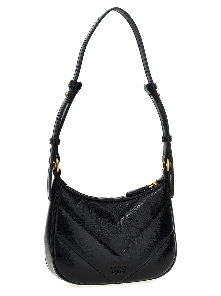 Half Moon Baby Shoulder Bags Black