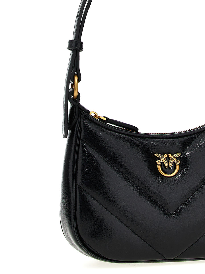 Half Moon Baby Shoulder Bags Black