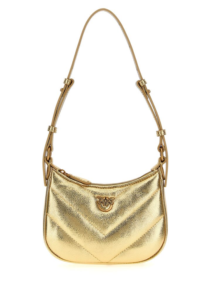 Halpf Moon Baby Shoulder Bags Gold