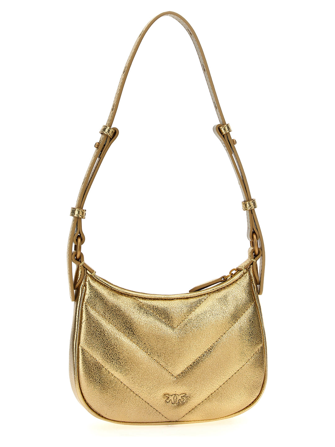 Halpf Moon Baby Shoulder Bags Gold