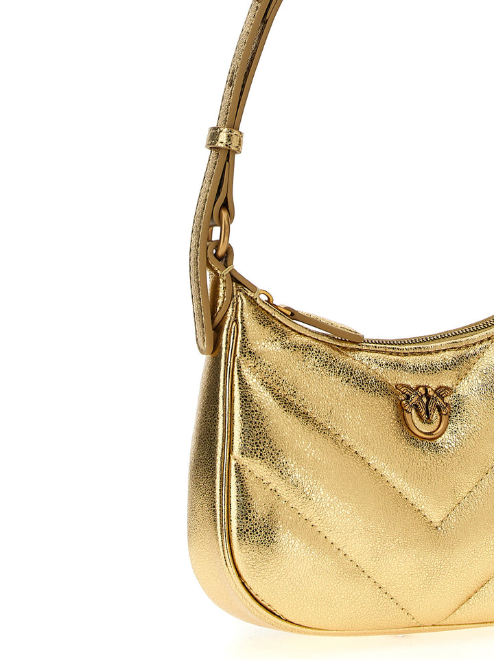 Halpf Moon Baby Shoulder Bags Gold