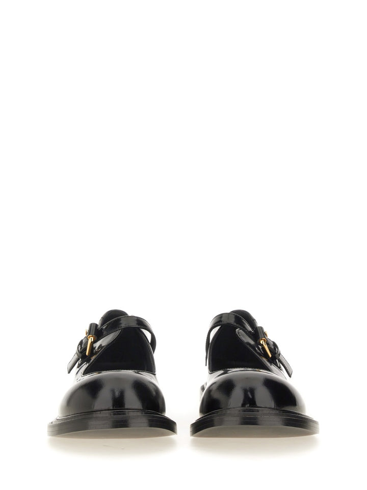Moschino Flat Shoes - Black | Wanan Luxury