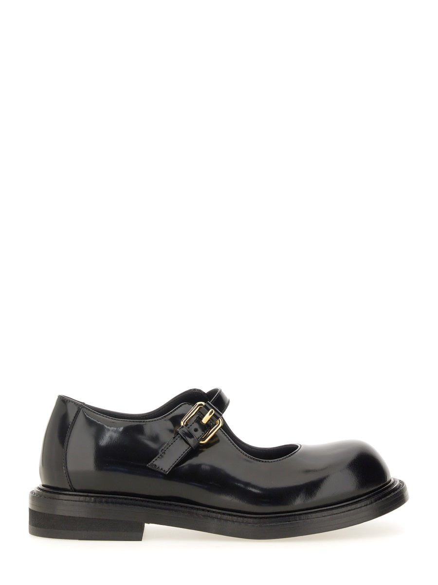 Moschino Flat Shoes - Black | Wanan Luxury