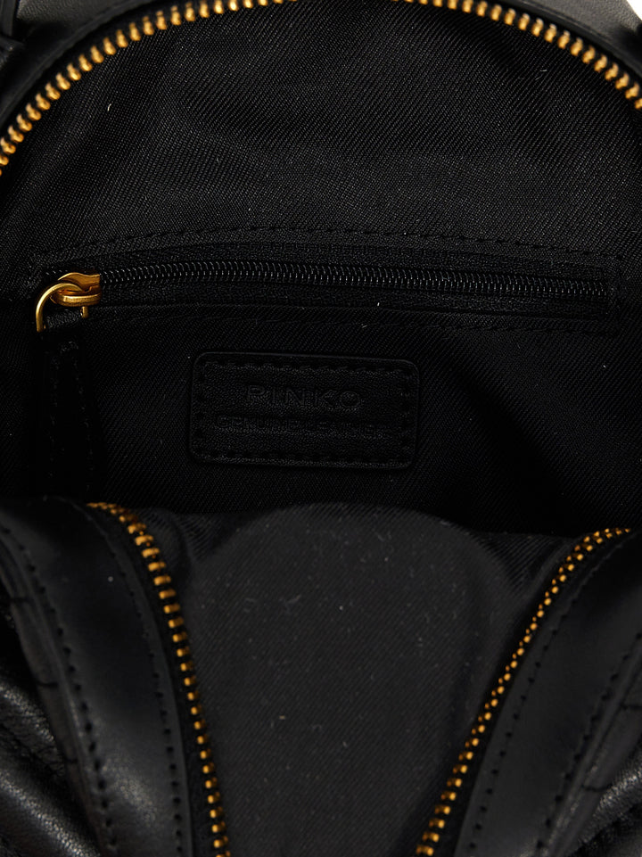 Love Click Mini Backpacks Black