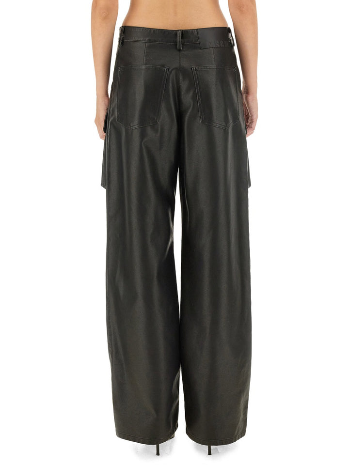 MSGM Pants - Black | Wanan Luxury