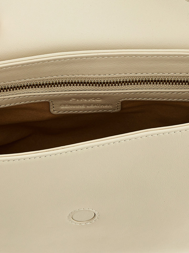 Saddle Mini Crossbody Bags White