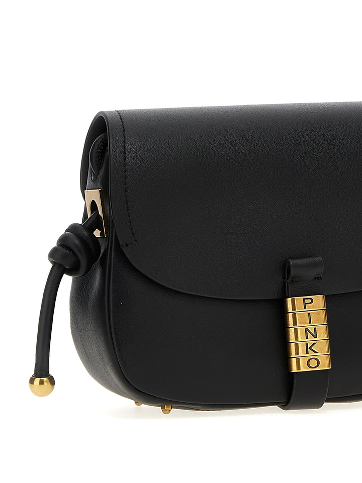 Saddle Mini Crossbody Bags Black