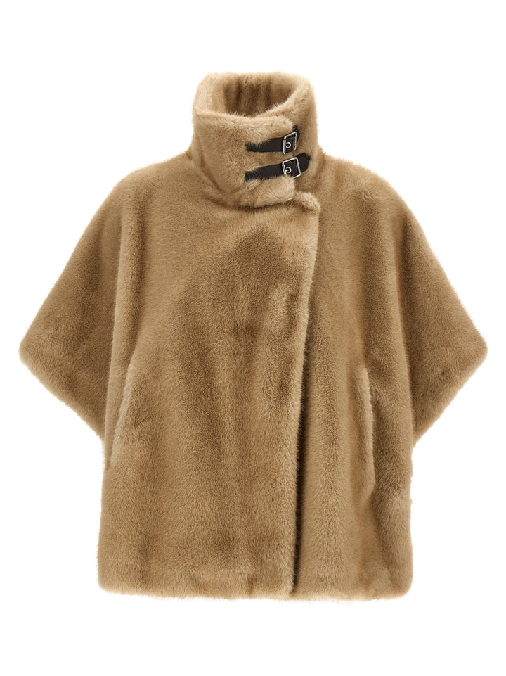 Pinko Comodino Fur - Beige | edebc9a48927750662c150369ee5da204f30b6a7