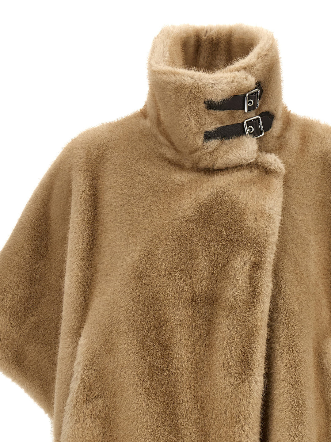 Pinko Comodino Fur - Beige | 90a378efe130e78b2b37be47be364c72e81af978